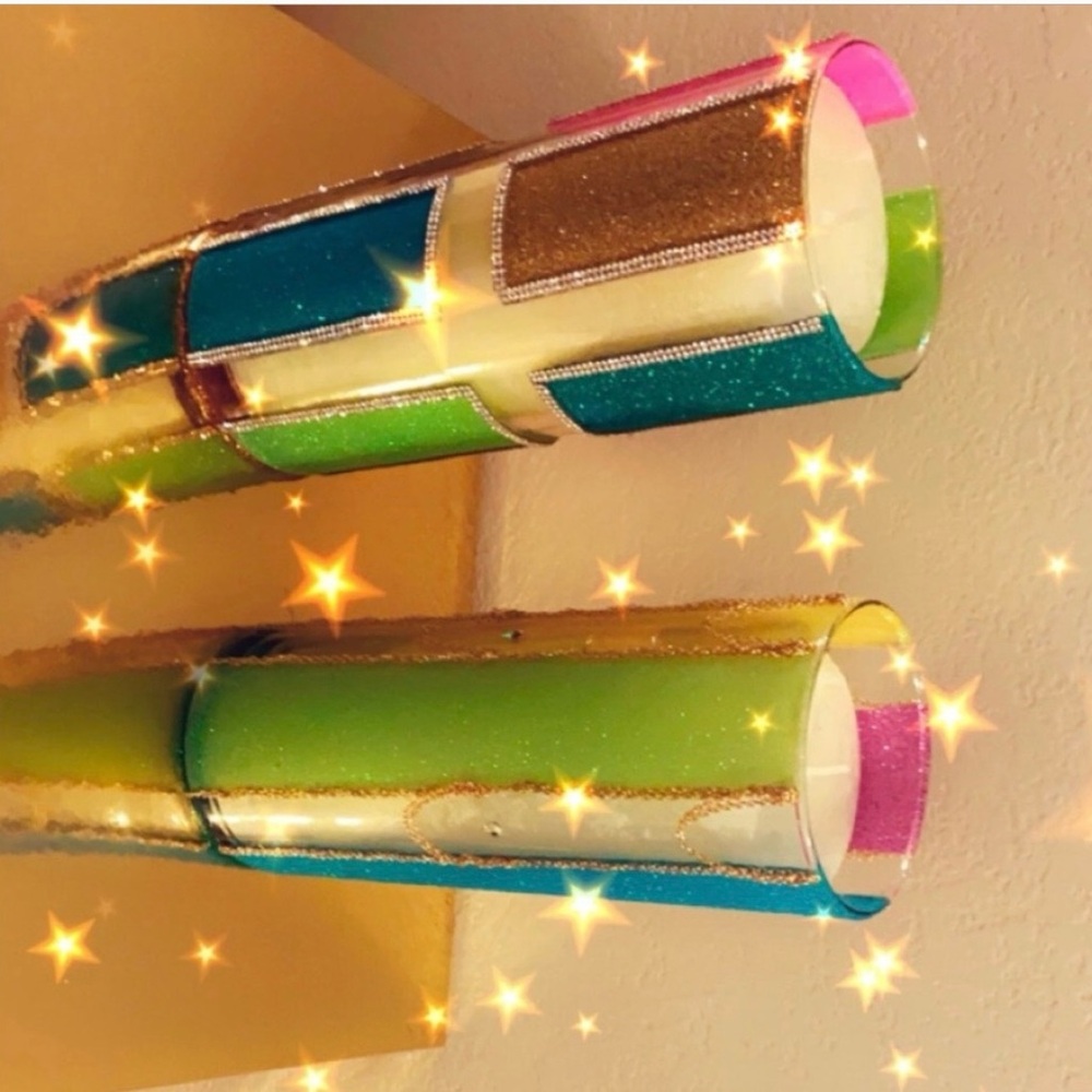 Colorful Decorative Candle Holders